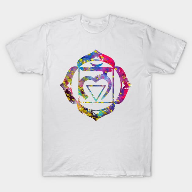 Root Chakra T-Shirt by erzebeth